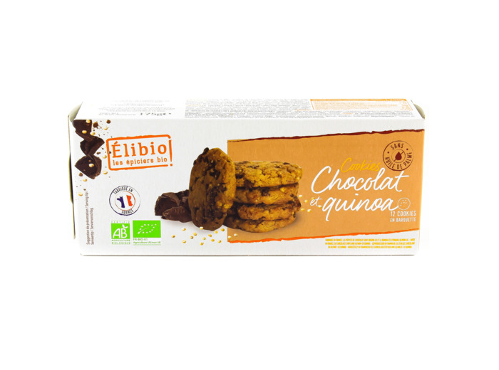 Biscuit Cookies Chocolat et Quinoa Bio 175g