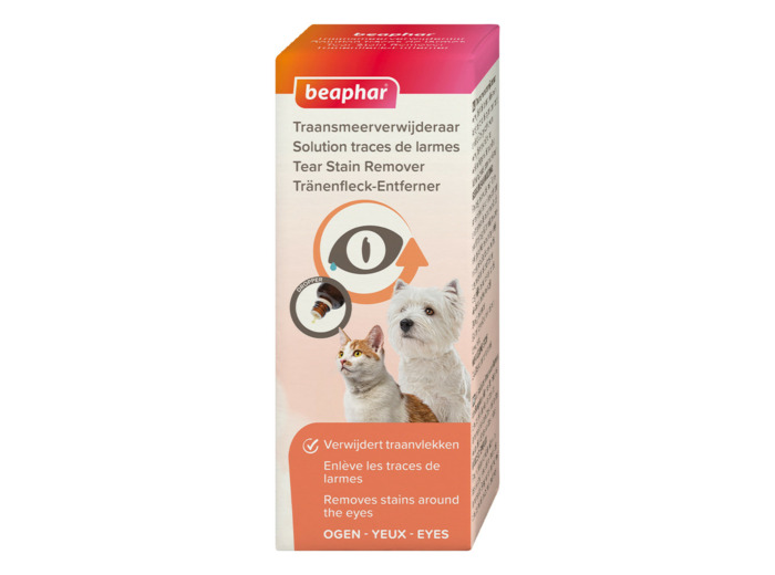 Solution contre les traces de larmes pour chien et chat - 50 ml
