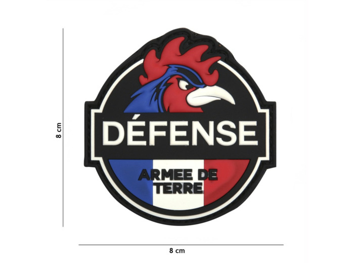 Patch 3D PVC  Défense Armée de Terre