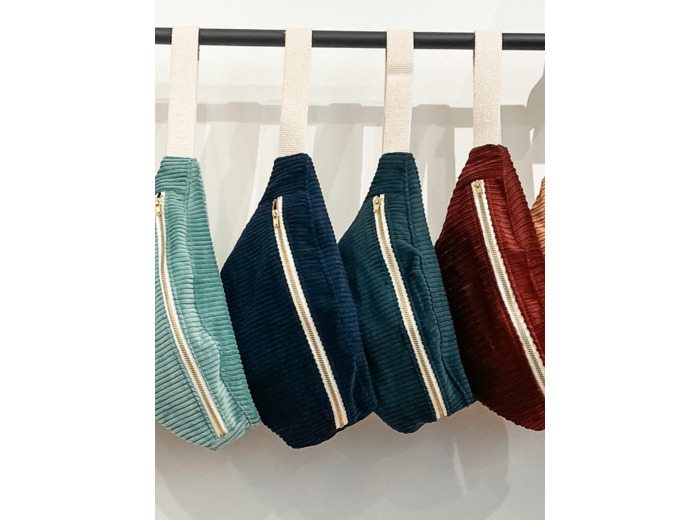 Sac Banane velours