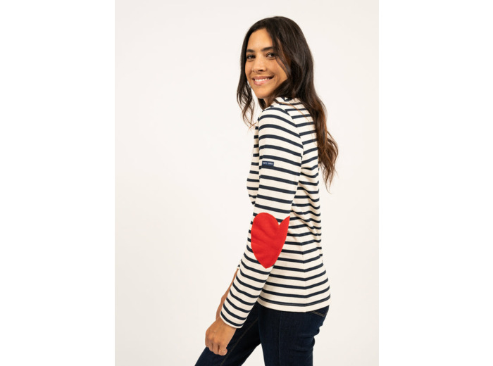 Marinière Vaujany en jersey de coton lourd