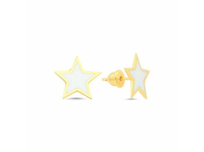Boucles d'oreilles All Star Blanc