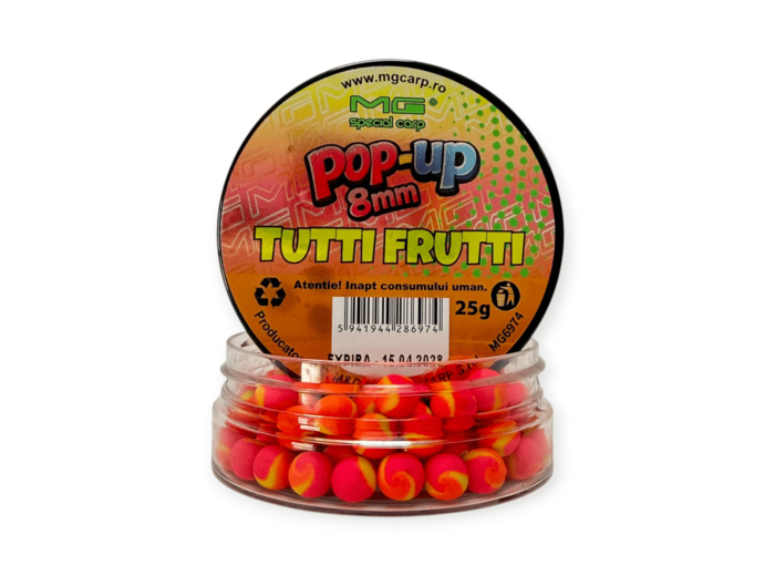 pop up 8mm tutti frutti MG