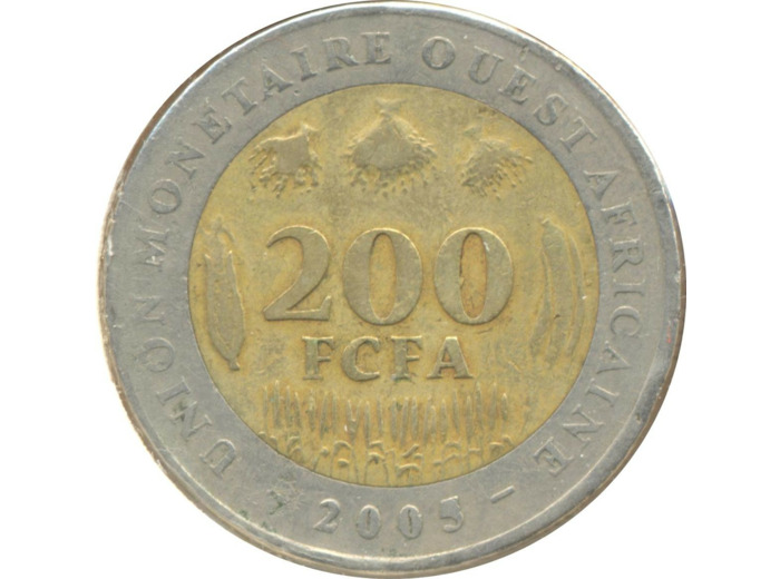 B.C.E.A.O. 200 FRANCS 2005 TB+