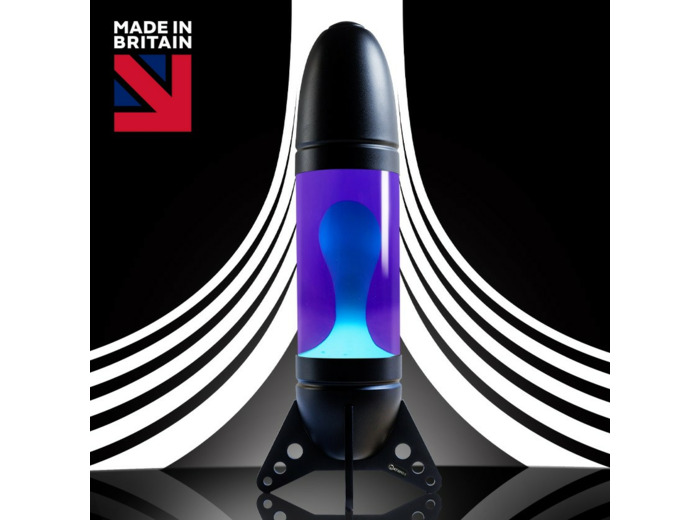 Lampe à lave géante Rokit Noire