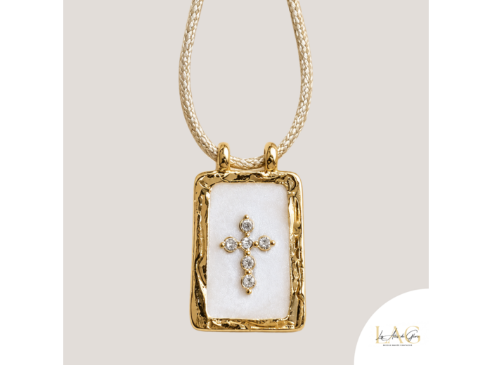 COLLIER SCAPULAIRE PETITE ELYA