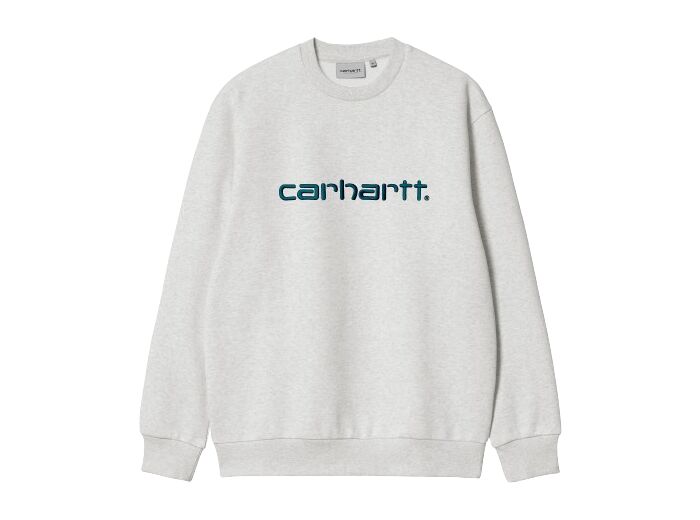 Sweat CARHARTT WIP Carhartt Ash Heather/Duck Blue