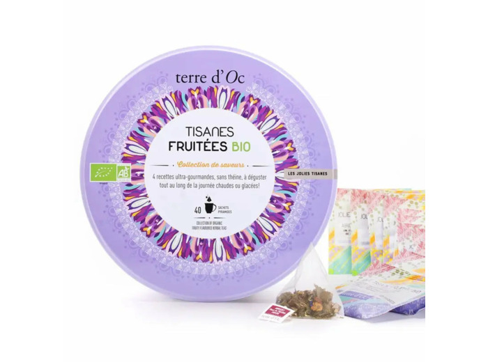 COFFRET DE 40 TISANES FRUITÉES