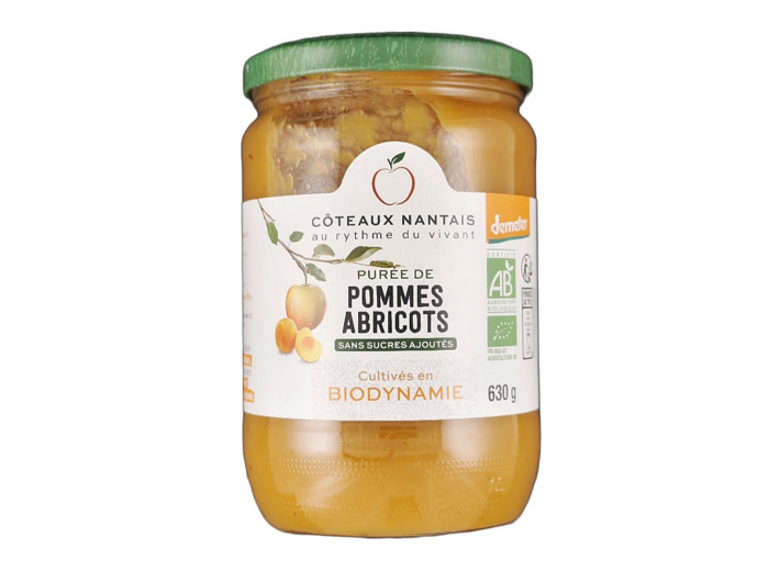 Compote de Pommes Abricots 630g Bio
