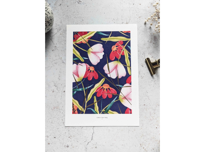 Affiche "Garden power - Le jardin" or