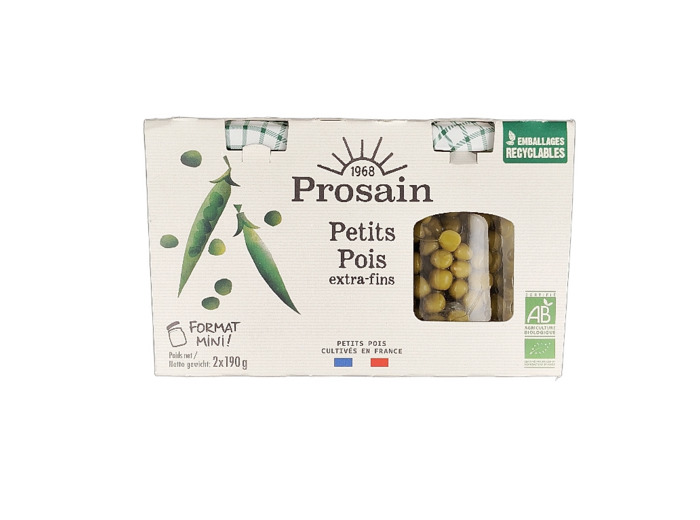 Petit Pois Extra-Fins 2x125g Bio