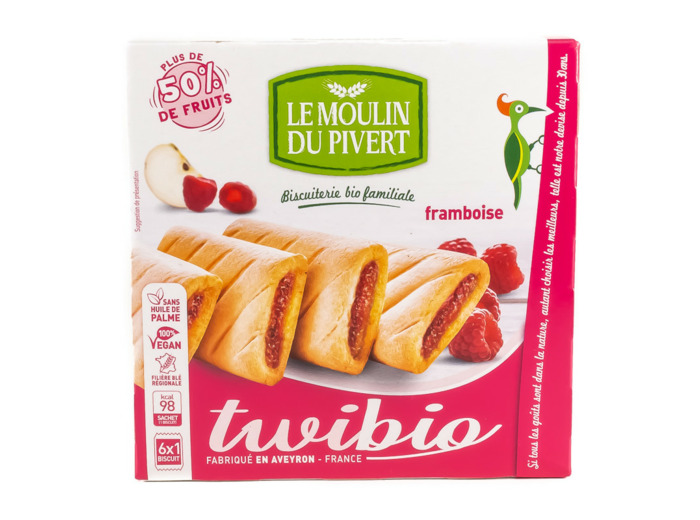 Biscuits Fourrés à la Framboise Twibio Bio 150g