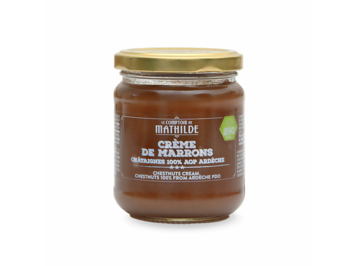 Crème de marron 100% Châtaignes d'Ardèche AOP - 250G