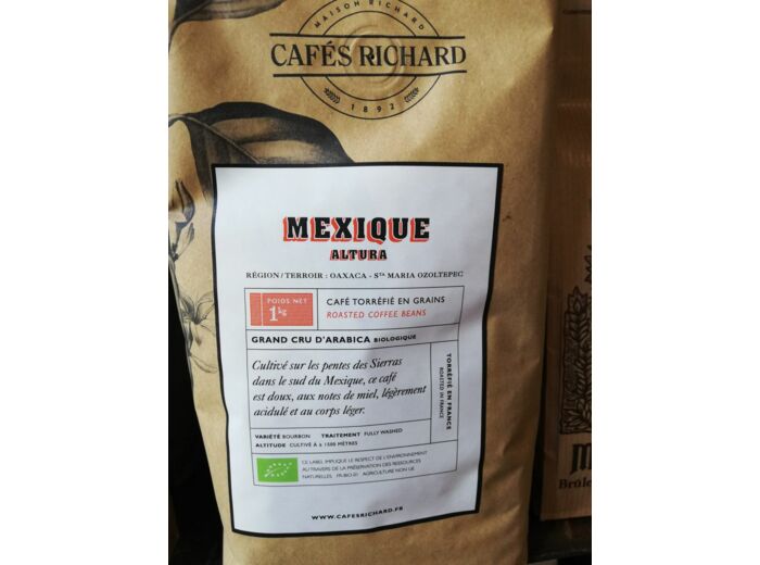 Café en grains Mexique BIO