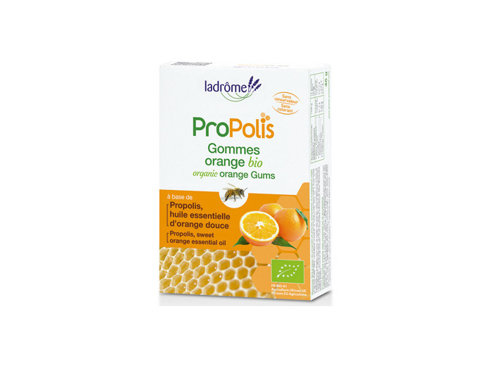 Gommes Propolis et Orange 45g