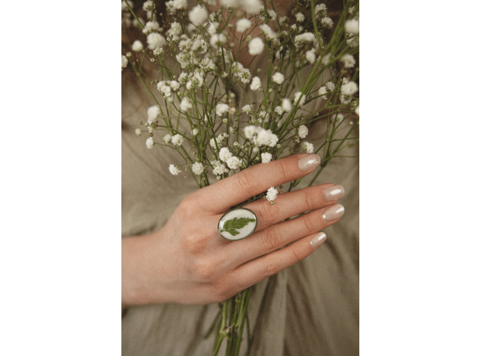 Bague "Végétale"
