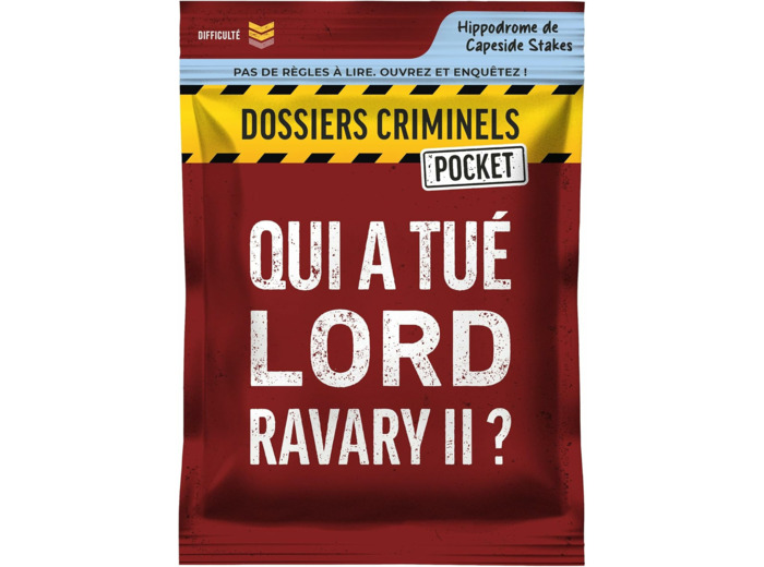 Dossiers Criminels Pocket 2 - Qui a tué Lord Ravary II ?
