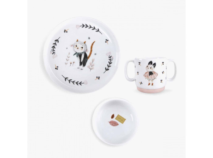 Set de vaisselle Après la Pluie Moulin Roty