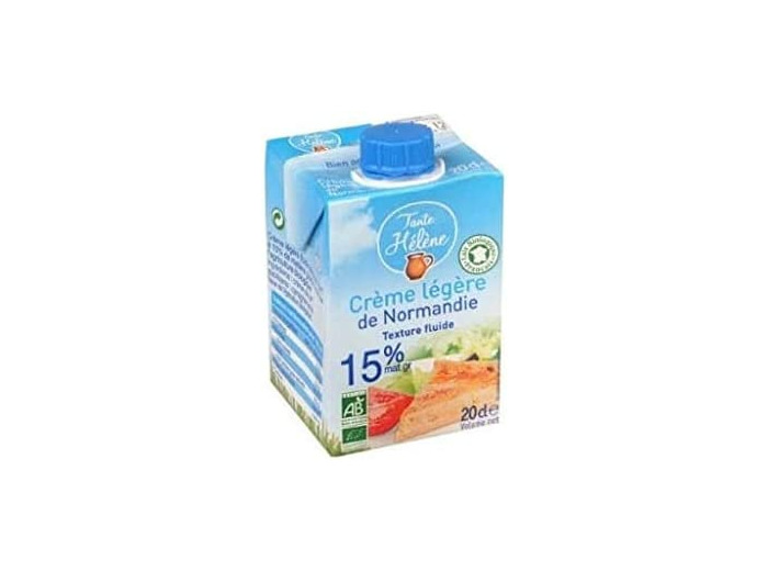 CREME VACHE LEGERE 15%MG UHT 20CL Tante Helene