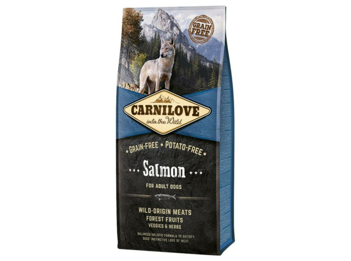Croquettes CARNILOVE Saumon adult - 12kg