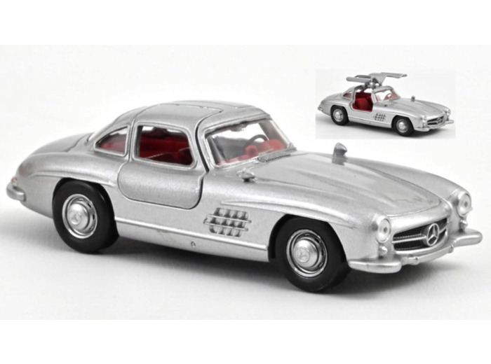 MERCEDES 300SL COUPE 1954 Argent - 1/43 - Norev