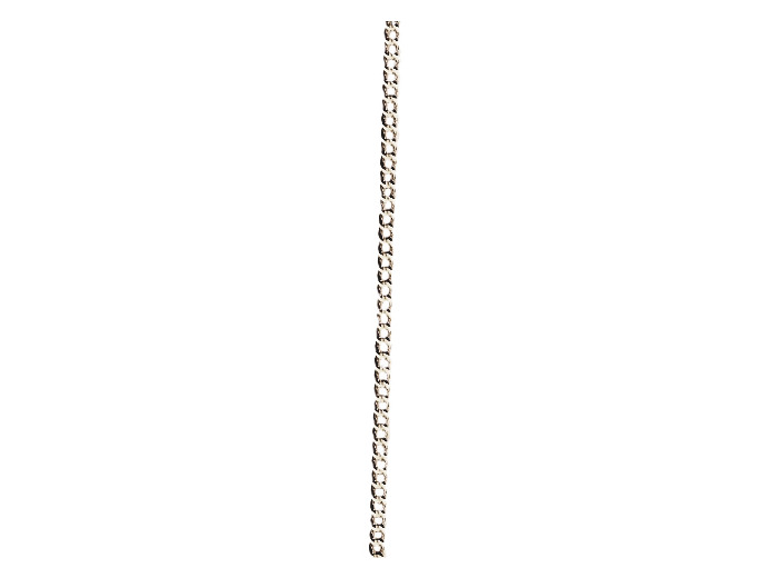 Collier 60cm en Argent 925 - GOURMETTE LIMEE