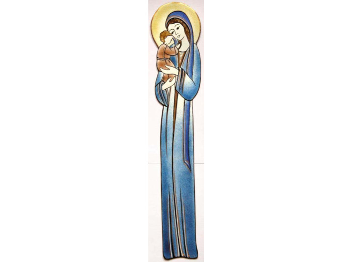 Vierge de tendresse 37cm - EMAUX DU LIBAN