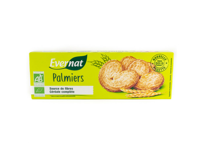 Biscuits Feuilletés Palmiers Bio 100g
