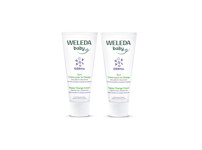 Duo Crème pour le change bébé sans parfum 2x50ml
