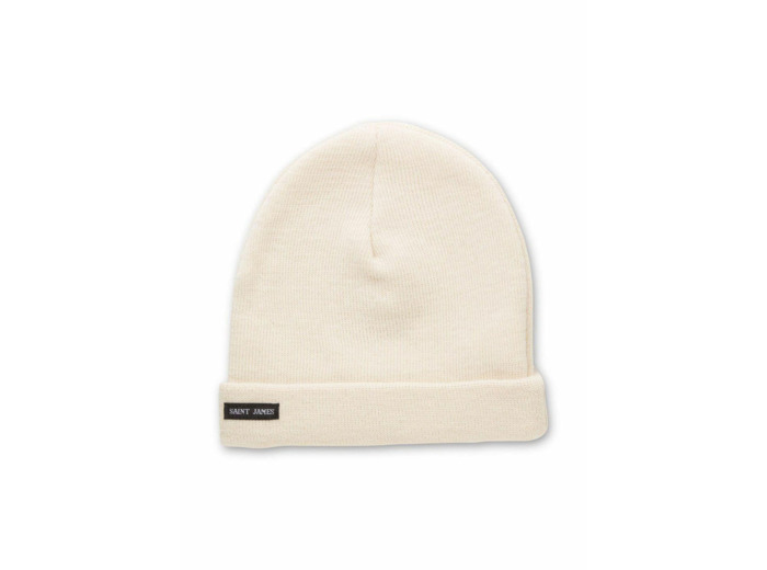Bonnet de quart uni 100% laine Saint James