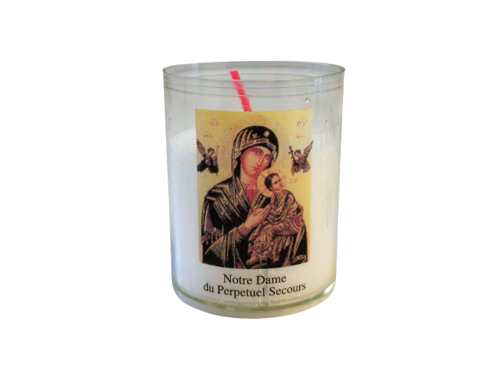 Veilleuse Notre Dame du Perpétuel Secours VS5 50/65mm. 20H