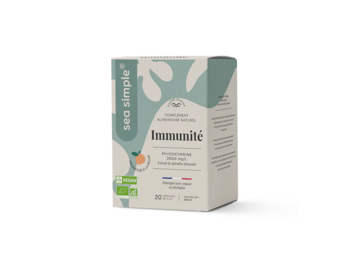 Immunité-Phycocyanine Bio-2000mg-Sea Simple