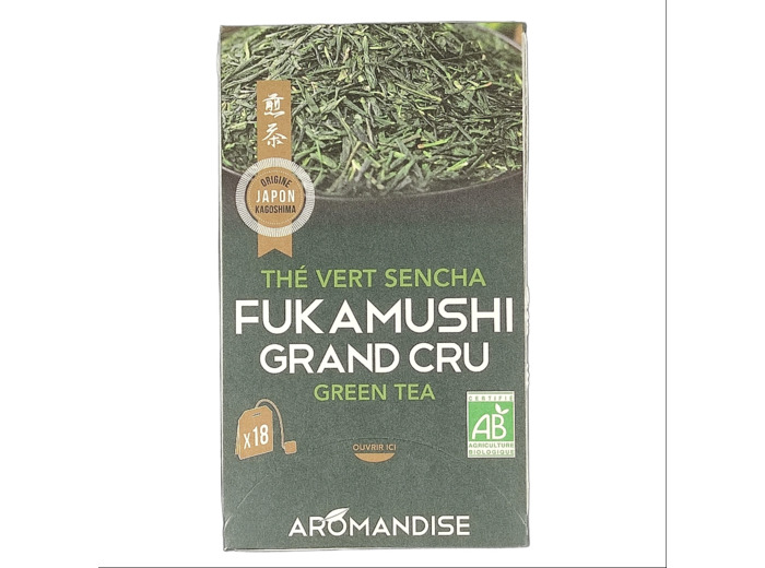 Thé Vert Sencha Fukamushi Grand Cru x18 36g Bio