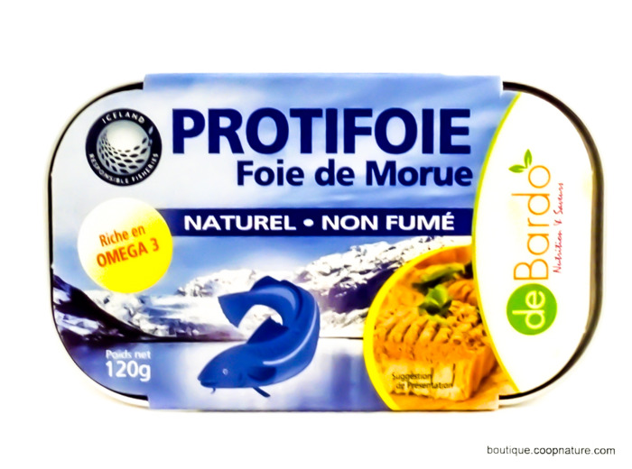 Foie de Morue au Narturel Protifoie 120g