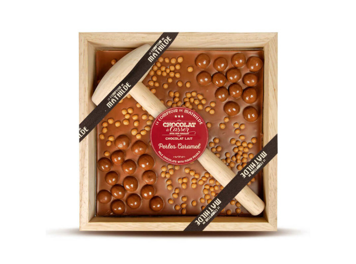 Chocolat A Casser Lait Perles Caramel 350g