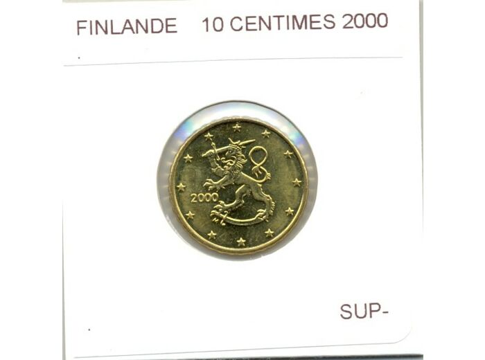 FINLANDE 2000 10 CENTIMES SUP-