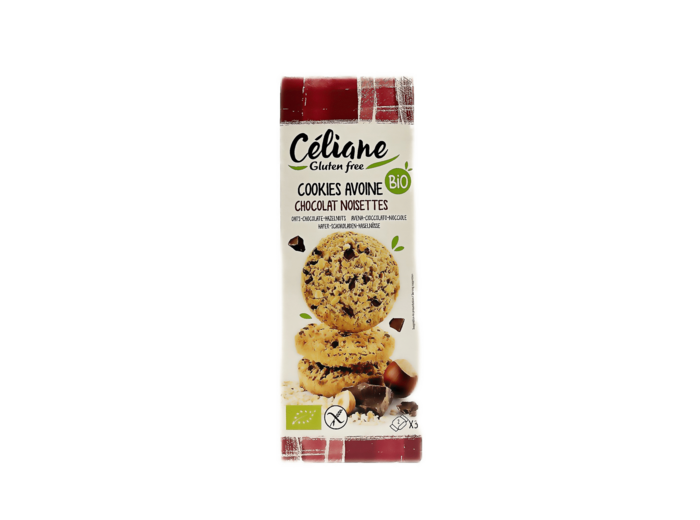 Cookie À L'Avoine Chocolat Noisette Bio 120g