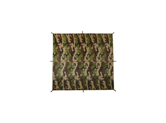 Bâche terrain EXPEDITION camo FR/CE : abri ripstop léger et imperméable pour missions