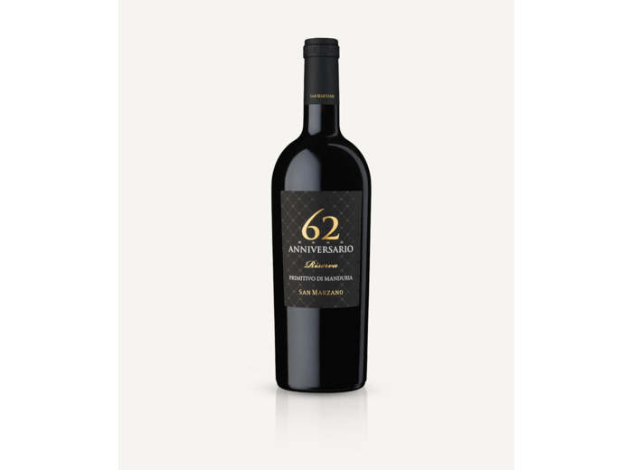 Anniversary 62 Primitivo di Manduria DOP Réserve