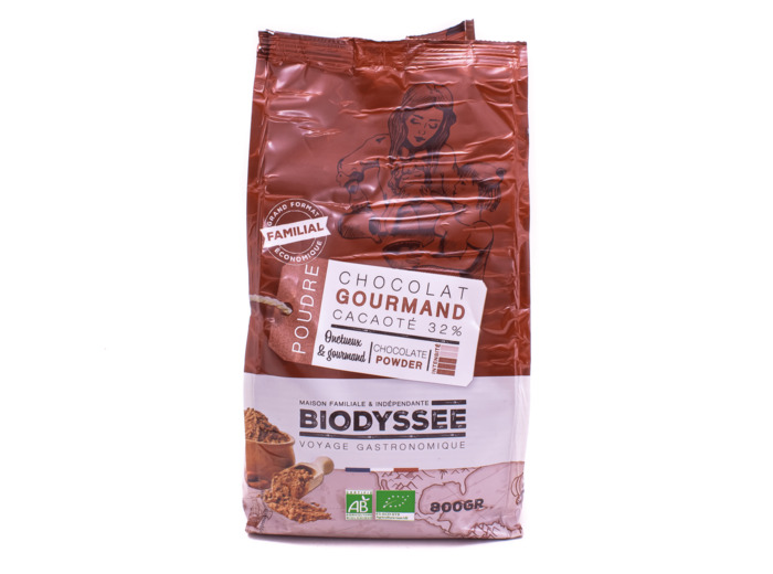 Poudre de Chocolat Gourmand Cacaoté Bio 800g