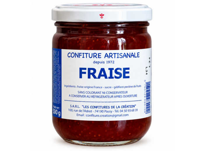 Confiture de Savoie Fraise