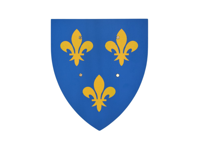 L'écu du Chevalier et de la Princesse - 3 fleurs de lys