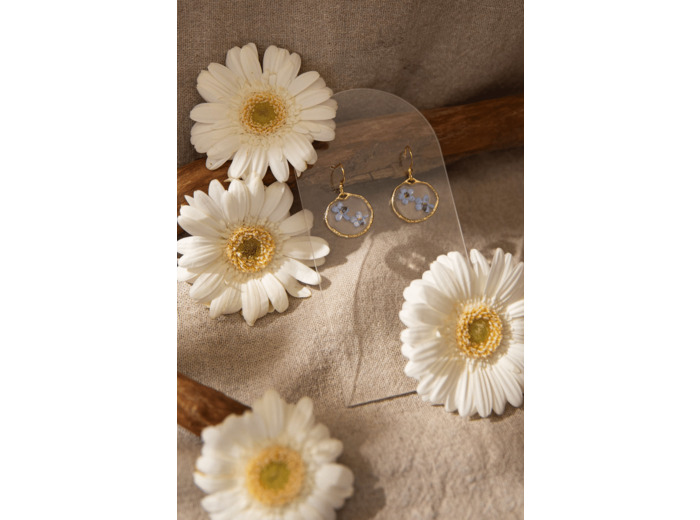 Boucles d'oreilles "Petite fleur"
