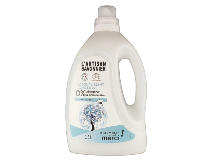 Assouplissant Concentré 0 Allergène 1,5L