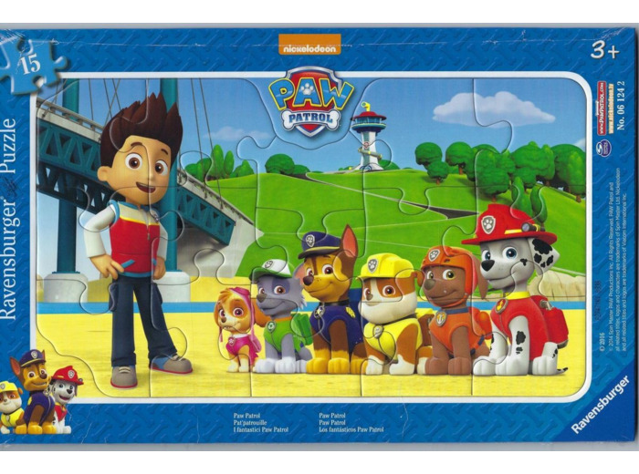 PUZZLE 15 PIECES PAW PATROL de chez RAVENSBURGER NEUF