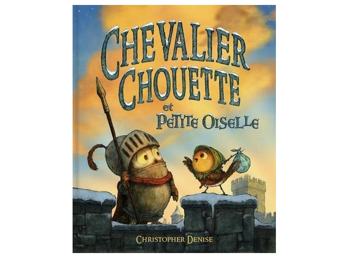 CHEVALIER CHOUETTE ET PETITE OISELLE
