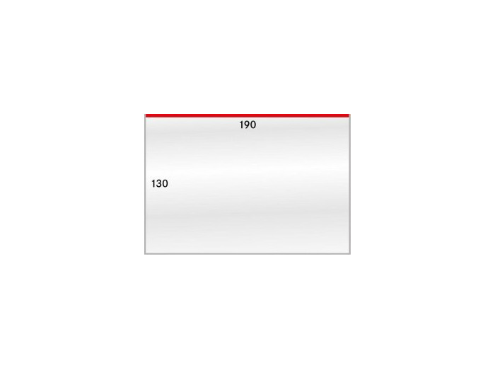 ETUIS PLASTIQUE 190 X 130 MM 885LP (lindner)
