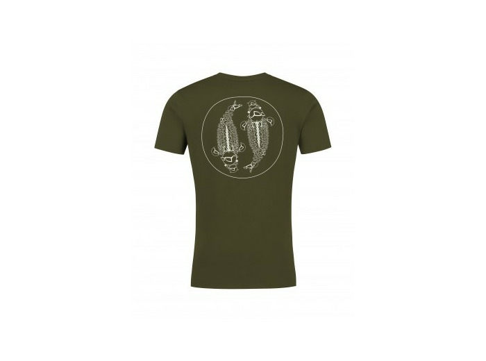 tee shirt women mandala olive