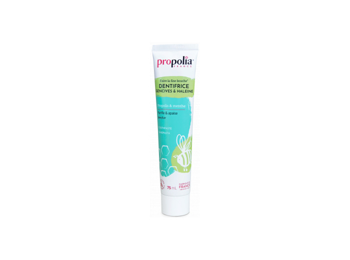 Dentifrice Propolis et Plantes sans fluor gout menthe Tube 75ml