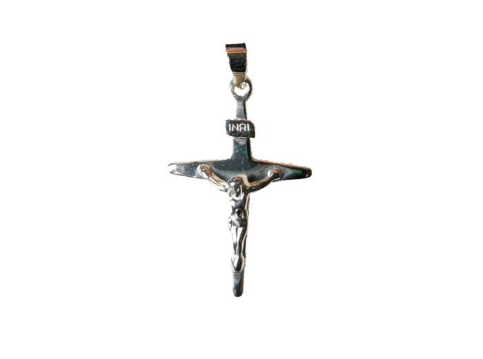 Croix en Argent 925 - CHRIST 28mm